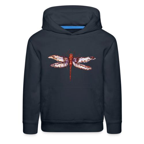 Dragonfly red - Kids‘ Premium Hoodie