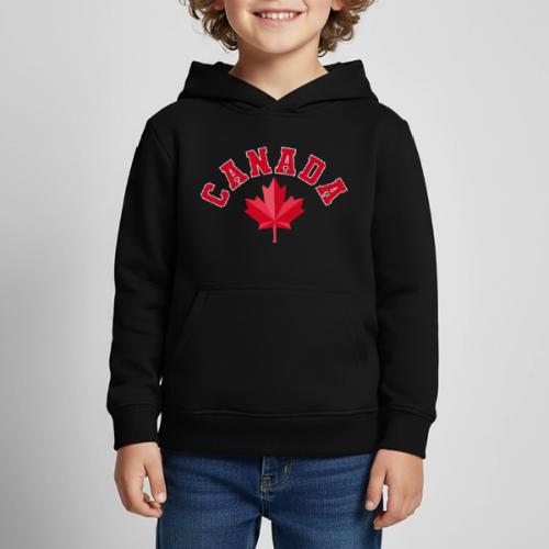 Canada with maple leaf - Kids‘ Premium Hoodie