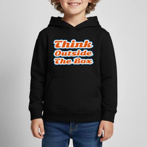 Think Outside the Box — Creative Mindset Script - Kids‘ Premium Hoodie