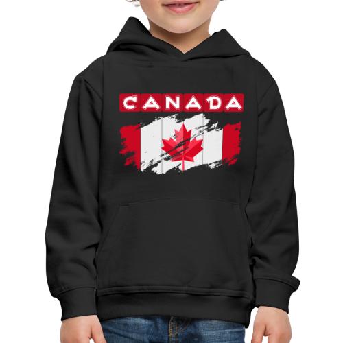 Canada, Inspired by the Canadian flag - Kids‘ Premium Hoodie