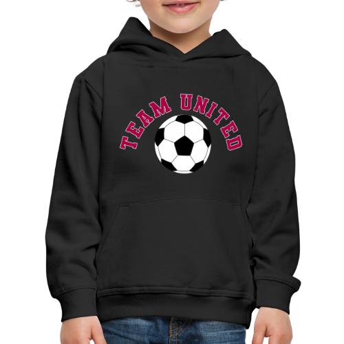 Team United Soccer Ball Sports Design - Kids‘ Premium Hoodie