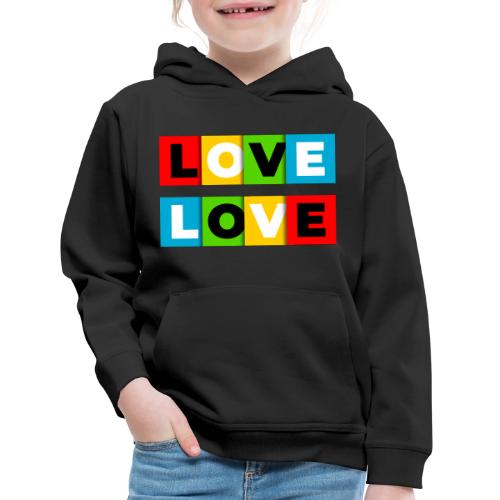 Love in Color - Kids‘ Premium Hoodie