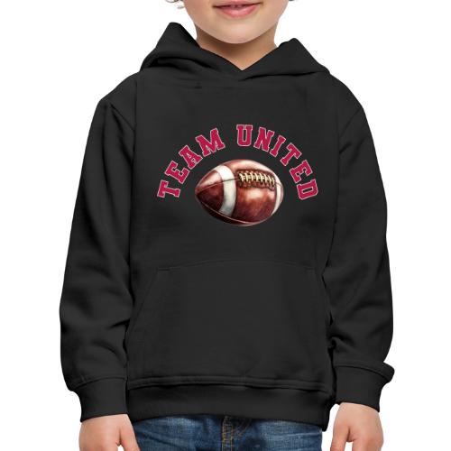Team United American Football Design - Kids‘ Premium Hoodie