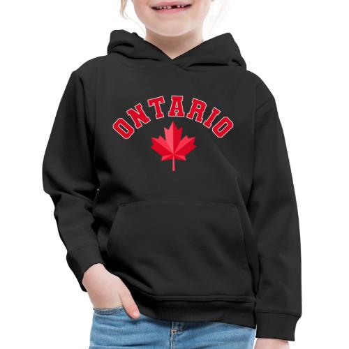 Ontario with maple leaf - Kids‘ Premium Hoodie