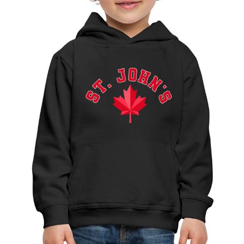 St. John's with maple leaf - Kids‘ Premium Hoodie