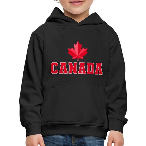 Canada with a maple leaf - Kids‘ Premium Hoodie