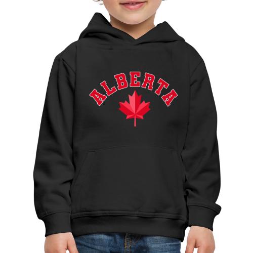 Alberta with maple leaf - Kids‘ Premium Hoodie