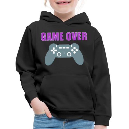 Game Over Gamer Controller Design - Kids‘ Premium Hoodie