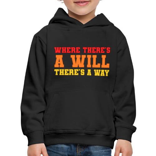 Willpower Wins - Kids‘ Premium Hoodie