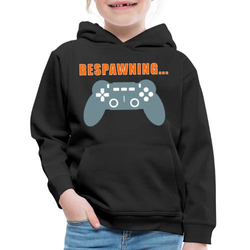 Respawning Gamer Controller Design - Kids‘ Premium Hoodie