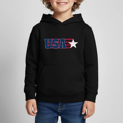 Star Stripe USA - Kids‘ Premium Hoodie