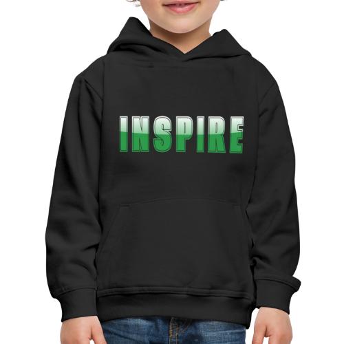 Inspire Word Art Design - Kids‘ Premium Hoodie