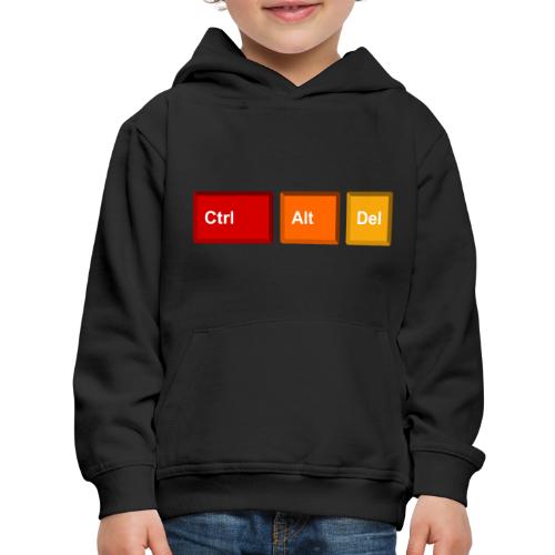 CTRL + ALT + DEL - Kids‘ Premium Hoodie