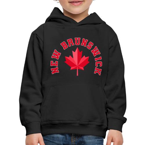 New Brunswick with maple leaf - Kids‘ Premium Hoodie