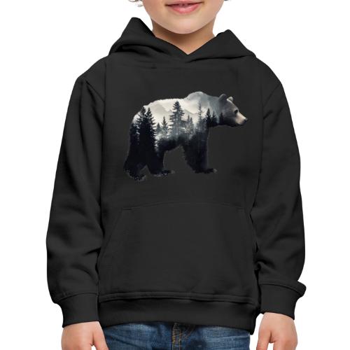 Forest Within the Bear - Kids‘ Premium Hoodie