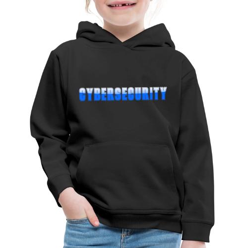 Cybersecurity Word Art Design - Kids‘ Premium Hoodie