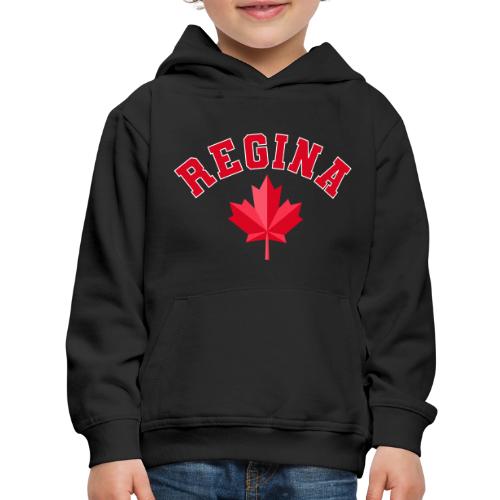Regina with maple leaf - Kids‘ Premium Hoodie