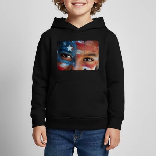 USA: Eyes of the Flag - Kids‘ Premium Hoodie