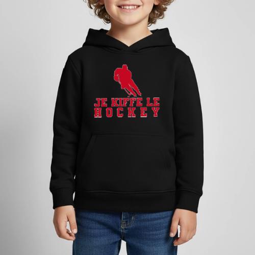 I love hockey - Kids‘ Premium Hoodie