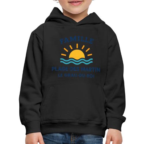 Family Beach Shirt – Plage des Martin Design - Kids‘ Premium Hoodie