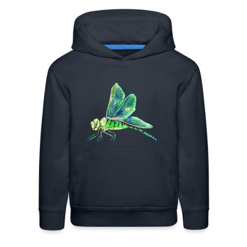 green dragonfly - Kids‘ Premium Hoodie