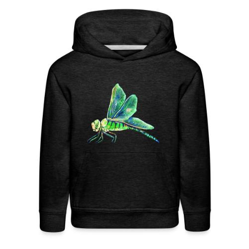 green dragonfly - Kids‘ Premium Hoodie