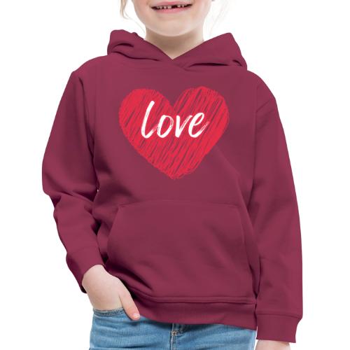 love - Kids‘ Premium Hoodie