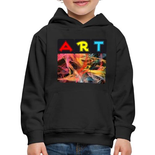 Chaotic Threads of Art - Kids‘ Premium Hoodie
