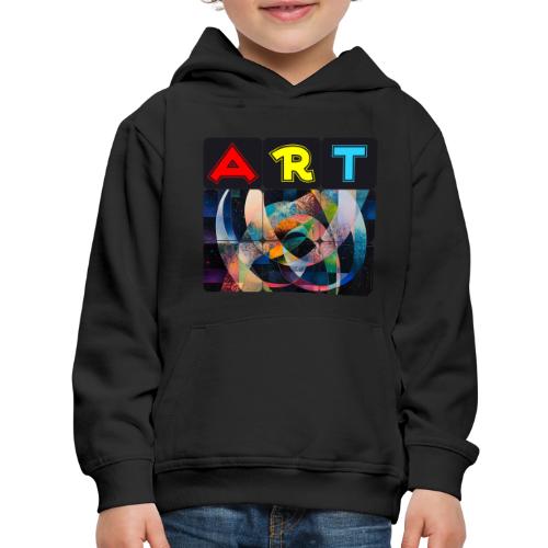 Art of Stripes and Shades - Kids‘ Premium Hoodie