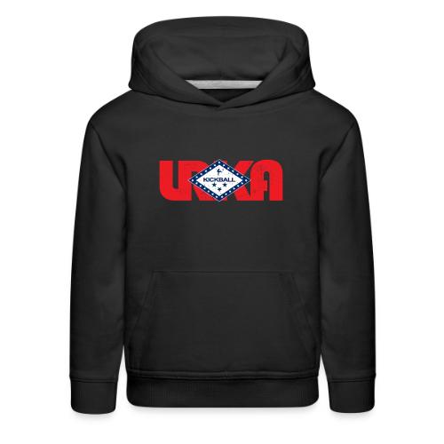 arkansas flag LRKA DISTRESSED - Kids‘ Premium Hoodie