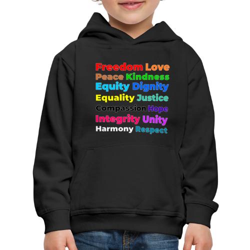 Words of Light - Kids‘ Premium Hoodie
