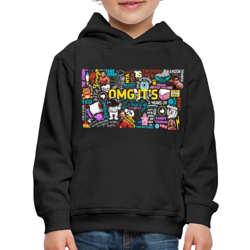 Dusty Thunder 2-Year Channelversary Design - Kids‘ Premium Hoodie