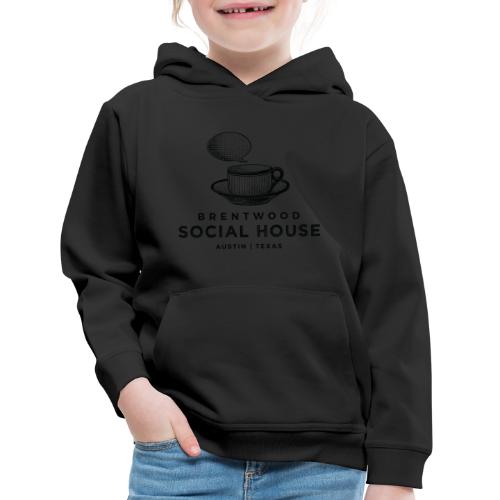 Brentwood Social House Logo | Austin, Texas - Kids‘ Premium Hoodie