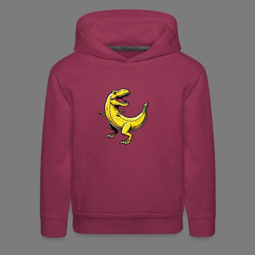 Bananasaurus REX – Funny T-Rex Banana Design - Kids‘ Premium Hoodie