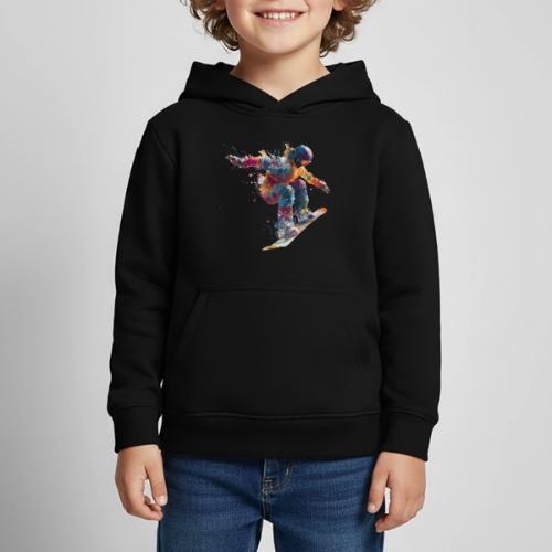 Snowboarding: Frozen Flight - Kids‘ Premium Hoodie
