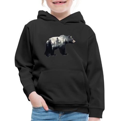 Forest Within the Bear - Kids‘ Premium Hoodie