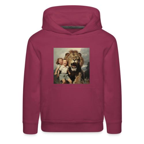 The Righteous Are Bold As A Lion - Kids‘ Premium Hoodie