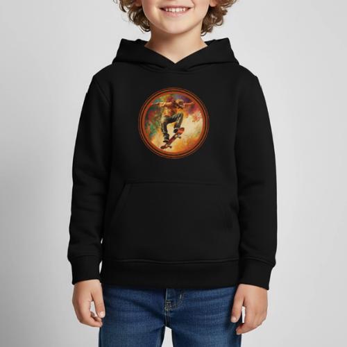 Skateboarding Mode On - Kids‘ Premium Hoodie