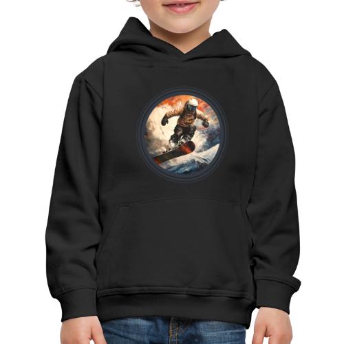 Snowboarding Elevation - Kids‘ Premium Hoodie