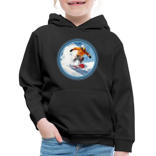 Snowboarding Edge - Kids‘ Premium Hoodie