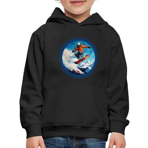 Snowboarding Vibes - Kids‘ Premium Hoodie