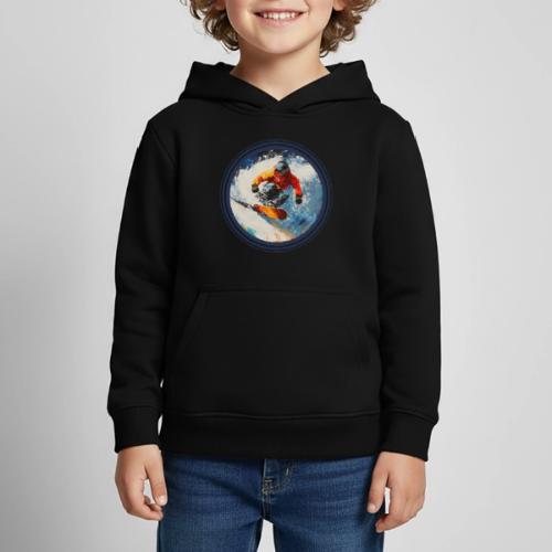 Snowboarding Rebel - Kids‘ Premium Hoodie