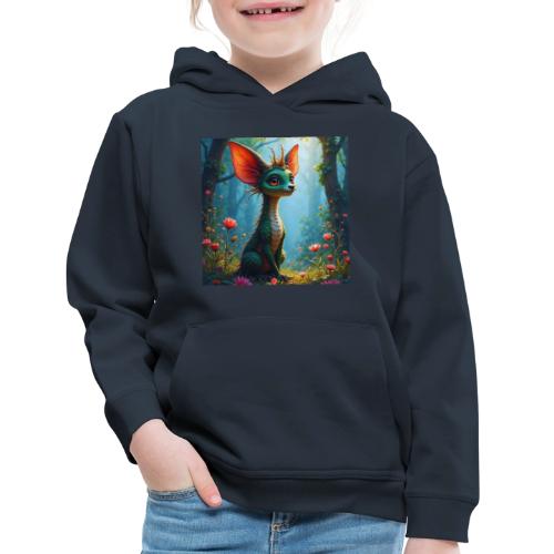 Fantasy Forest Character with Magical Vibe - Kids‘ Premium Hoodie