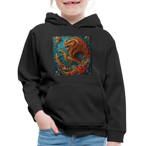 Fantasy souvenirs, regional Mexican designs - Kids‘ Premium Hoodie