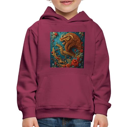 Fantasy souvenirs, regional Mexican designs - Kids‘ Premium Hoodie