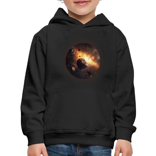 Asteroids Drift - Kids‘ Premium Hoodie