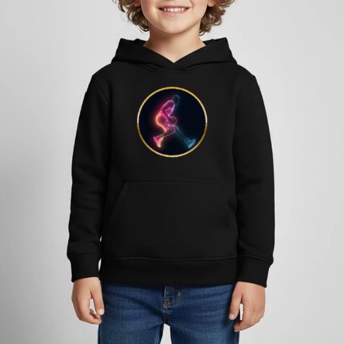 Basketball: Golden Court Glow - Kids‘ Premium Hoodie