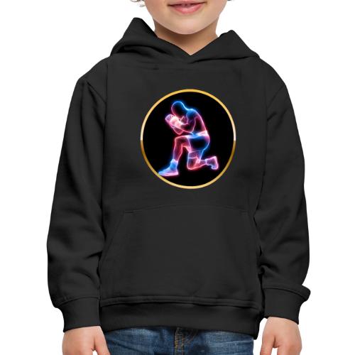 Neon Boxing Focus - Kids‘ Premium Hoodie