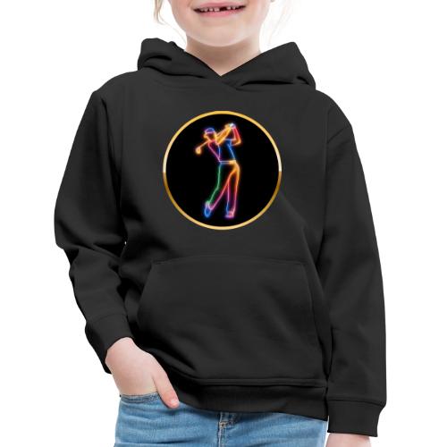 Golf: Spectrum Swing - Kids‘ Premium Hoodie