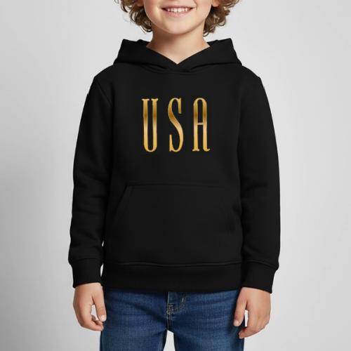 USA Gold Monolith - Kids‘ Premium Hoodie
